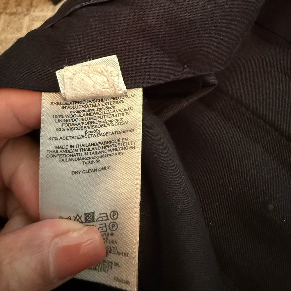 Brooks Brothers Madison Charcoal Gray Suit Pants - Picture 4 of 4